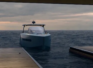 Vidéo promotionnelle Flying Chase boat - Film 3D promotionnel