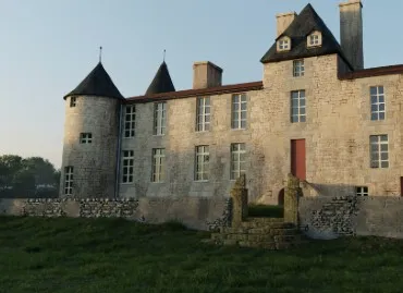 Reconstitution 3D du Chateau de Mursay - Château en panorama interactif